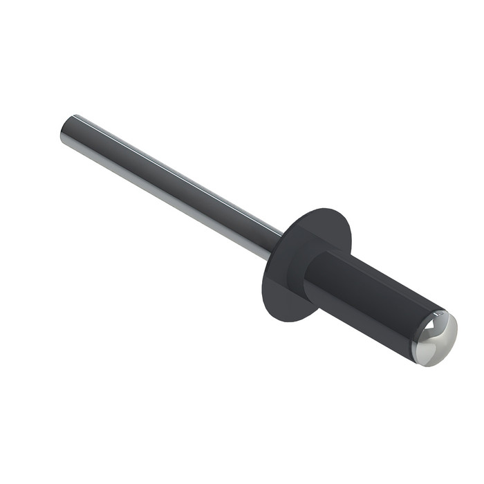 Заклёпка вытяжная Daxmer 4,8х12 RAL 7015 (500шт) нерж/нерж