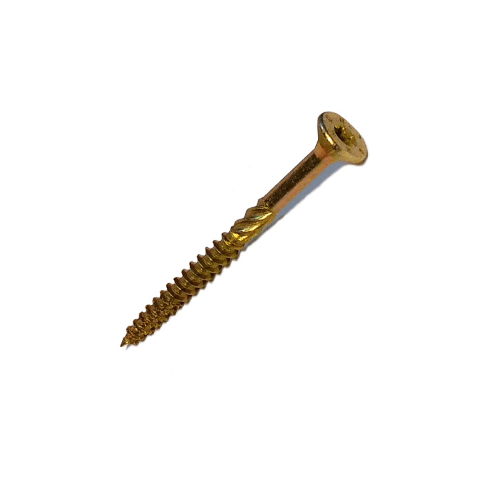 Саморез конструкционный Daxmer 8,0х100 (100шт) Torx желтый цинк